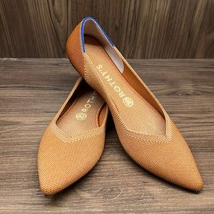 🍂 Rothy's The Point in RETIRED Fawn size 9.5
